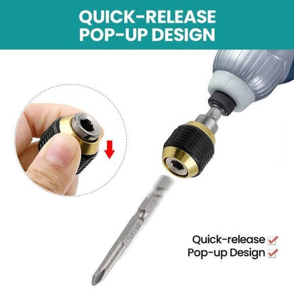 Quick-release Hexagon Drill Bit Coupling